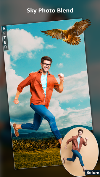 Sky Photo Editor & Photo Mixer - Image screenshot of android app