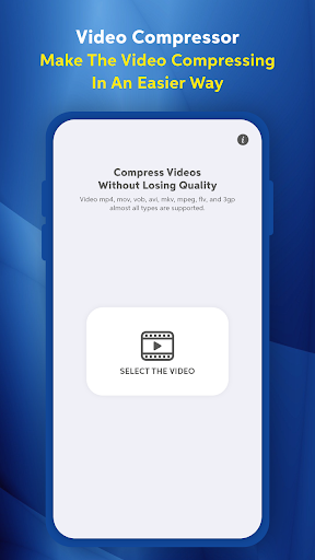 Video Compressor - عکس برنامه موبایلی اندروید