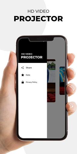 HD Video Projector Simulator - Image screenshot of android app