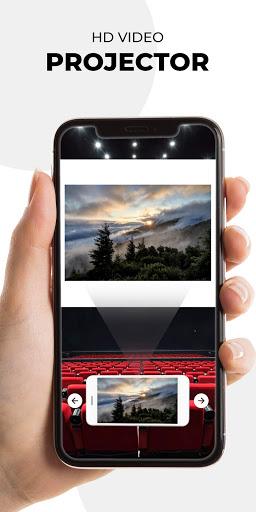 HD Video Projector Simulator - Image screenshot of android app