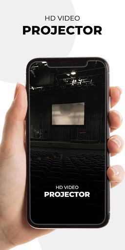 HD Video Projector Simulator - Image screenshot of android app