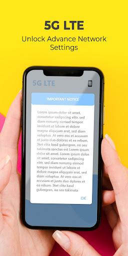 Force 5G Only - 5G for Android - Image screenshot of android app