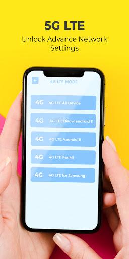 Force 5G Only - 5G for Android - Image screenshot of android app