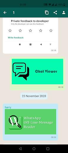 WA Chat Viewer - Image screenshot of android app
