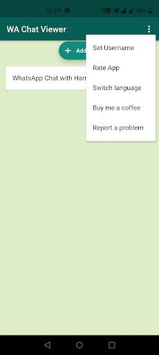 WA Chat Viewer - Image screenshot of android app