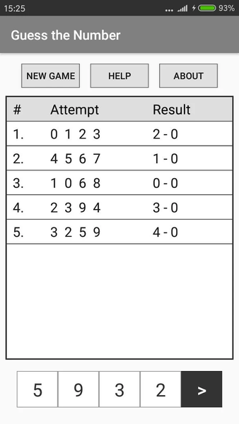 Guess the Number - عکس بازی موبایلی اندروید