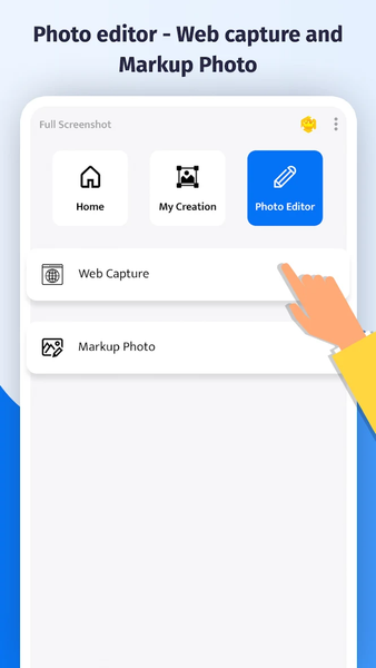Long: Full Screenshot Capture - عکس برنامه موبایلی اندروید