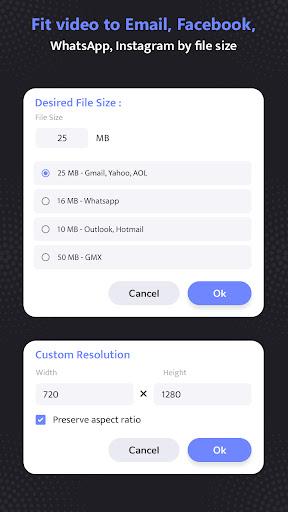 Compress & Resize Video - عکس برنامه موبایلی اندروید