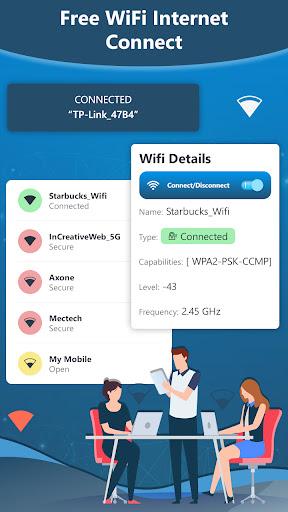 Find WiFi Connect & Internet - عکس برنامه موبایلی اندروید