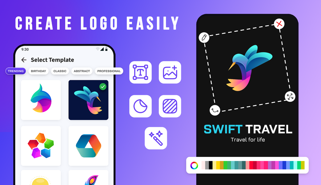 Logo Maker: Logo Creator - عکس برنامه موبایلی اندروید