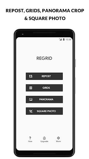 Regrid - Repost for Instagram - Image screenshot of android app
