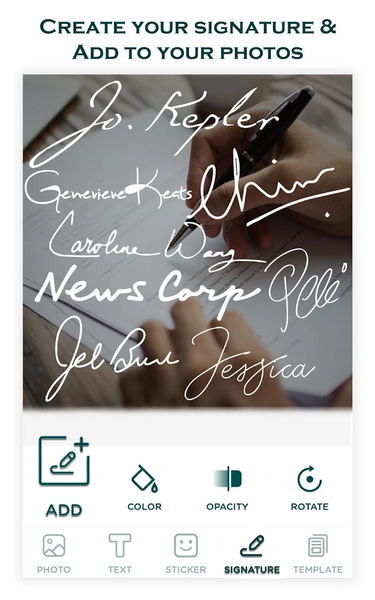 Watermark: Logo, Text on Photo - عکس برنامه موبایلی اندروید