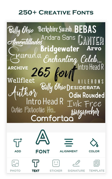 Watermark: Logo, Text on Photo - عکس برنامه موبایلی اندروید