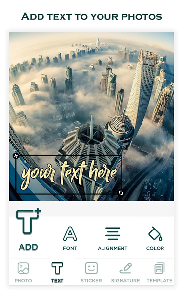 Watermark: Logo, Text on Photo - عکس برنامه موبایلی اندروید