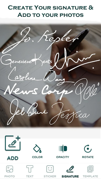 Watermark: Logo, Text on Photo - عکس برنامه موبایلی اندروید