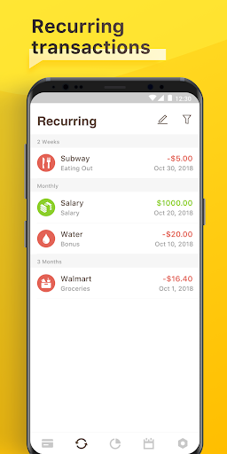 Checkbook - Account Tracker - عکس برنامه موبایلی اندروید