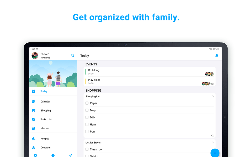 Family Shared Calendar: FamCal - عکس برنامه موبایلی اندروید