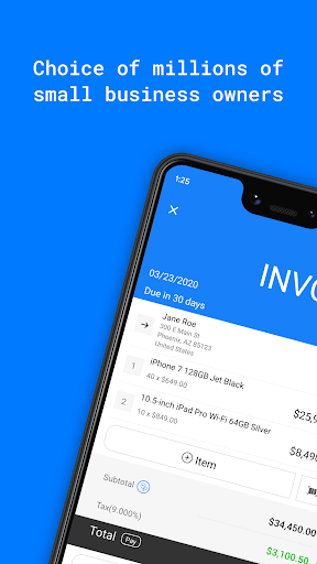 Invoice Maker - Tiny Invoice - عکس برنامه موبایلی اندروید