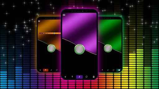 Flashing Flashlight Colorful - Image screenshot of android app