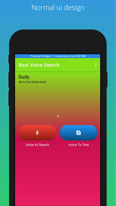 Voice Search - عکس برنامه موبایلی اندروید
