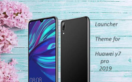 Launcher Theme for Huawei Y7 pro 2019 - عکس برنامه موبایلی اندروید