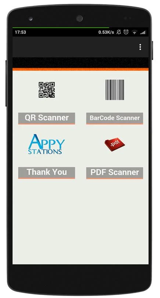 Barcode Scanner Pdf QR Reader - Image screenshot of android app