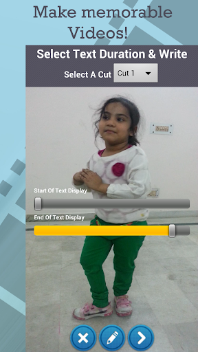 Video Editor Trim Cut Add Text - عکس برنامه موبایلی اندروید