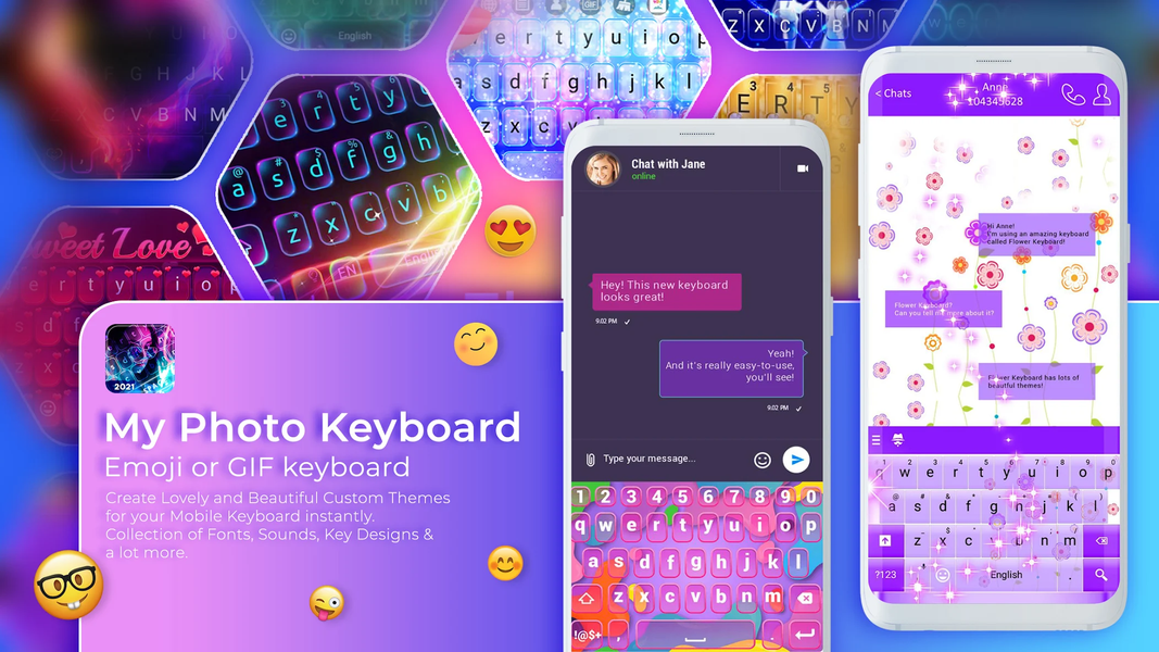 My Photo Keyboard 2022 - عکس برنامه موبایلی اندروید