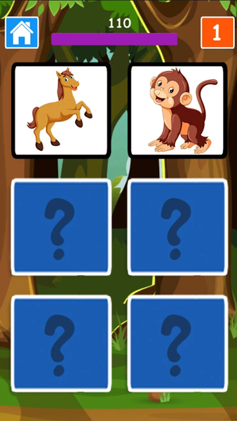 Animal Memory Game for Kids - Image screenshot of android app