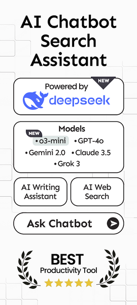 AI Chatbot for DeepSeek R1 + - عکس برنامه موبایلی اندروید