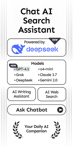 Chat AI for DeepSeek R۱ - عکس برنامه موبایلی اندروید