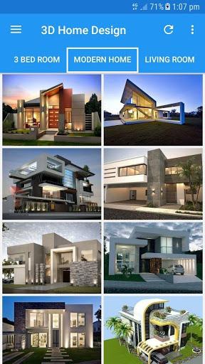 ۳D Home Designs: House Plan Designs & Videos - عکس برنامه موبایلی اندروید