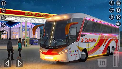 City Coach Bus Driving Sim 3D - Gameplay image of android game