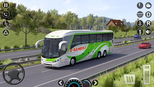 City Coach Bus Driving Sim 3D - Gameplay image of android game