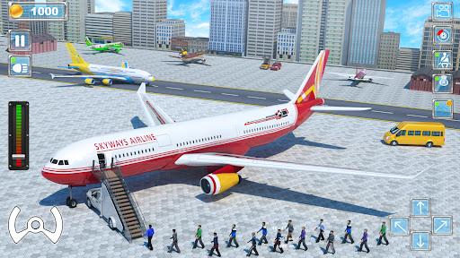 Airport Flight Simulator Game - Gameplay image of android game
