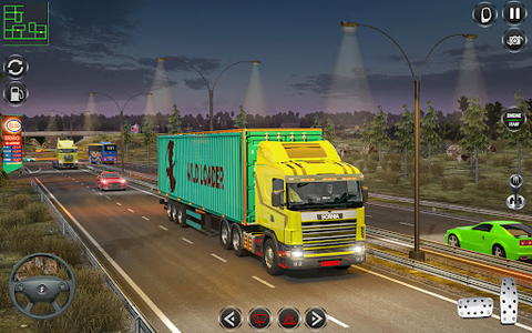 Euro Truck Driving Sim 3D - عکس بازی موبایلی اندروید