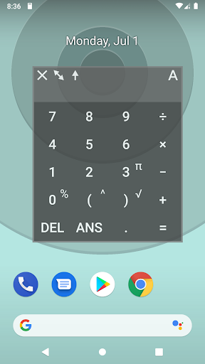 Floating Calculator - Image screenshot of android app