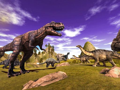 Jungle Dinosaur Simulator - Gameplay image of android game