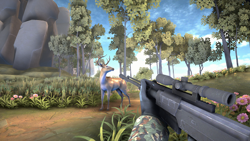 Deer Hunting Games 2020! Wild Sniper Hunter 3D - Gameplay image of android game