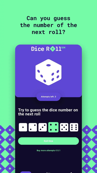 Aptoide Diceroll SDK - Image screenshot of android app