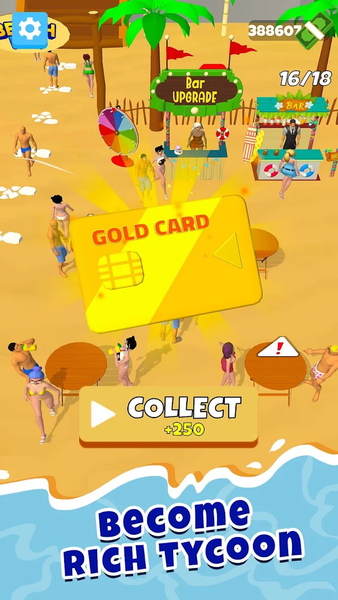 Beach Inc. - Gameplay image of android game