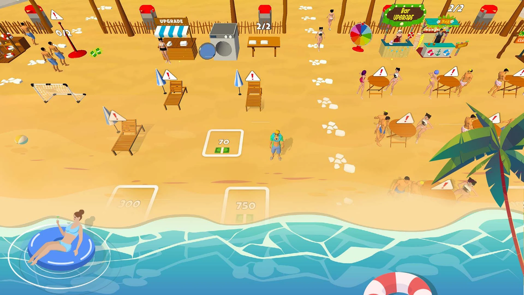 Beach Inc. - Gameplay image of android game