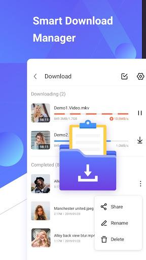 APUS Browser-Private & Fast - Image screenshot of android app