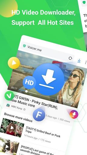 APUS Browser - Fast Browsing & Video Downloader - Image screenshot of android app