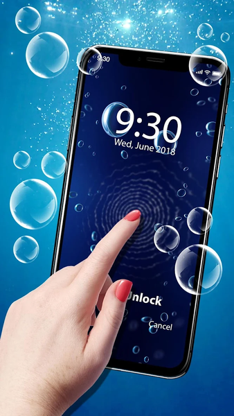 Pop Bubble live wallpaper - Image screenshot of android app