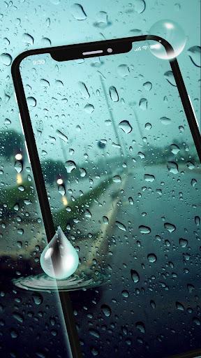 Rain Drops Live Wallpaper - Image screenshot of android app