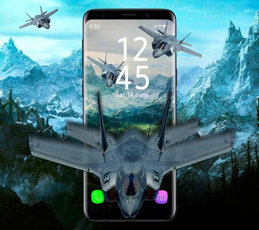 Stealth Fighter APUS Live Wallpaper - عکس برنامه موبایلی اندروید