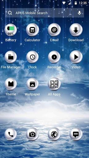 Wonderful-APUS Launcher theme - Image screenshot of android app