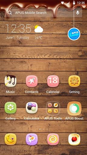 New Sweet Candy Garden theme & HD wallpapers - Image screenshot of android app