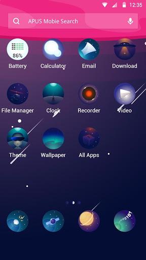 Cosmos story theme - Image screenshot of android app